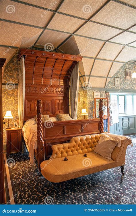 Cragside Owl Bedroom Room Northumberland England Editorial Image