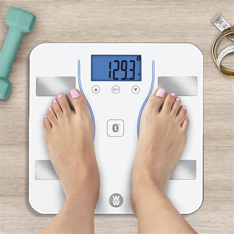 WW Scales By Conair Bluetooth Body Analysis Bathroom Scale Measures