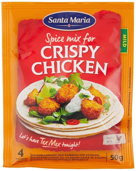 Amazon Santa Maria Crispy Chicken Seasoning Spice Mix Poultry