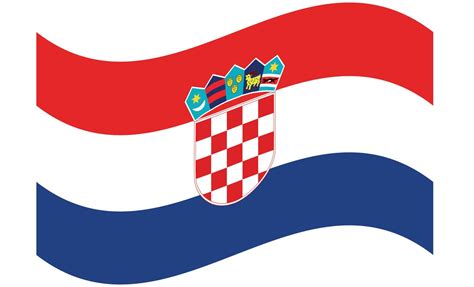 Flag of Croatia. Accurate dimensions, element proportions and colors. 11823781 Vector Art at ...