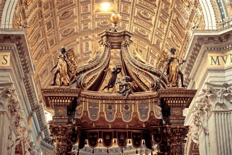 Il Baldacchino E La Crociera Di San Pietro Del Bernini Arte Svelata