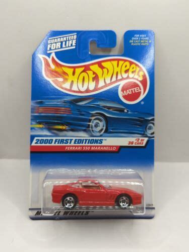 Hot Wheels Red Ferrari Maranello First Editions Sports Car