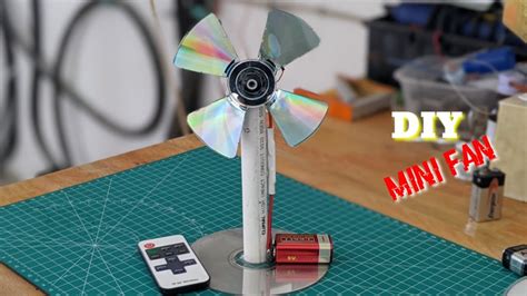 Ide Kreatif Membuat Kipas Angin Mini Dari Bekas Kaset Cd Make A