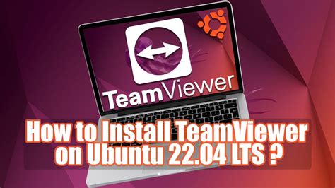 How To Install Teamviewer On Ubuntu Lts Youtube