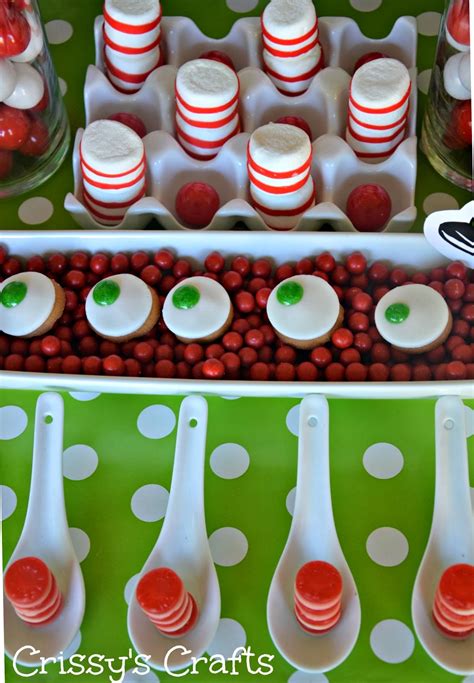 Crissy's Crafts: Dr. Seuss Party Ideas and Snacks