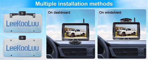 Amazon Wireless Backup Camera Ease Install Color Image HD 1080P