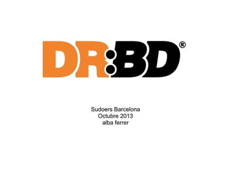 Introduction To Drbd Ppt