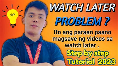 ITO ANG PARAAN PARA MAKAPAG SAVE TO WATCH LATER TAYO NG MGA VIDEOS