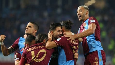 Trabzonspor Konyaspor maçının ilk 11 leri