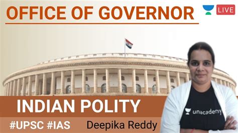 Office Of Governor Indian Polity By Deepika Ma Am Upsc Cse