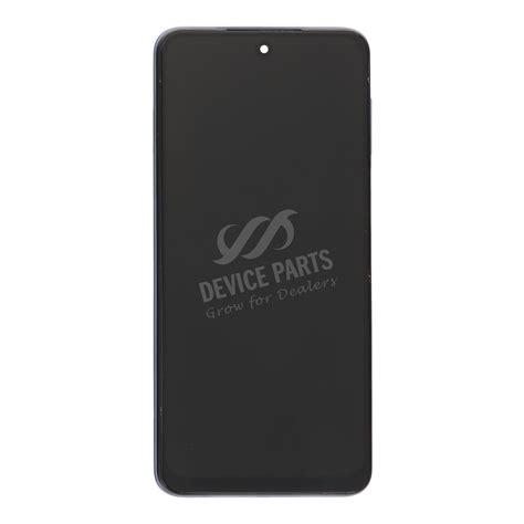 Screen Replacement With Frame for Xiaomi Redmi Note 10 Lite Black OEM