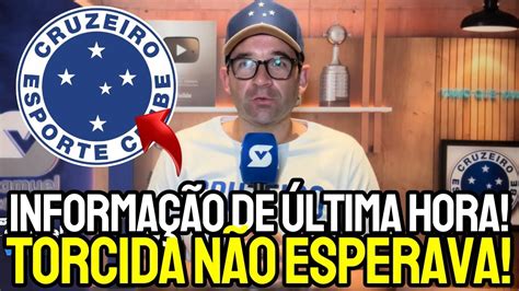 PlantÃo Urgente VenÂncio Trouxe A Bomba JÁ EstÁ Confirmado Ultimas Noticias Do Cruzeiro Youtube