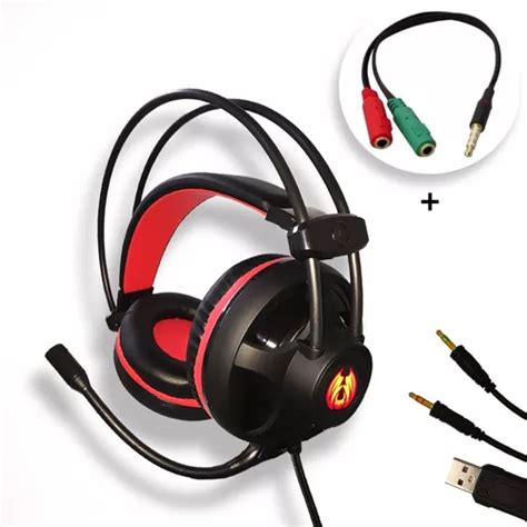 Fone De Ouvido Over Ear Gamer G Pro H2 Batxellent Gvbr Cor Preto