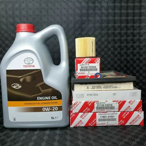 Genuine Toyota Auris Hybrid Service Kit To Lmodel W Oil