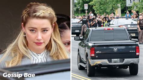 Amber Heard Leaves Court As Jury Deliberations Begin To Reach A Verdict