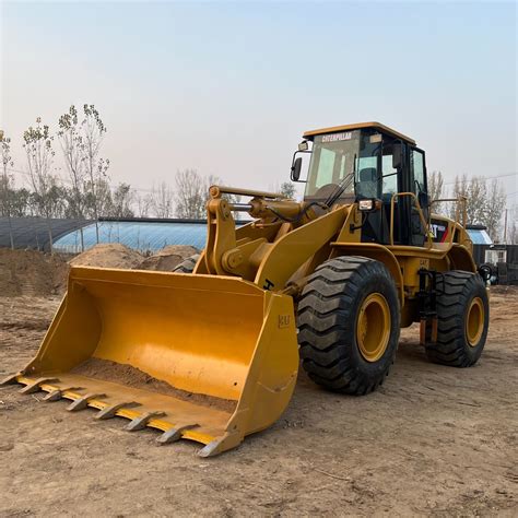 Second Hand Caterpillar Loader 966h Wheel Earth Moving Machine China