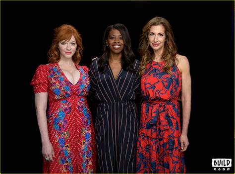 Christina Hendricks Alysia Reiner Hope Egg Makes People Stop