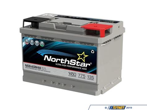 NSB AGM 48 NorthStar Ultra High Performance AGM Battery 48 H6