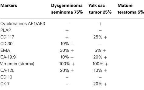 Frontiers Two Case Reports Of A Malignant Germ Cell Tumor Of Ovary And A Granulosa Cell Tumor