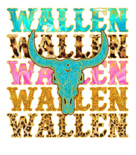 An Animal Print With The Words Wallen Walen And Cheetah On It