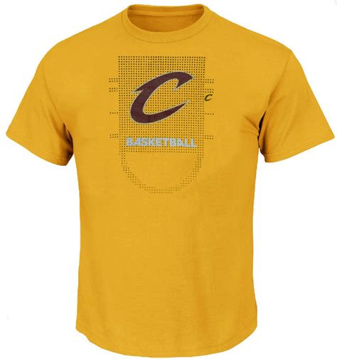 Cleveland Cavaliers Gold Adidas Key To Victory Mens Short Sleeve T