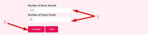 Cricket Net Run Rate Calculator Yttags