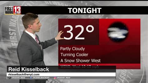 First Warning Forecast With Reid Kisselback Wnyt Newschannel