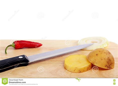 Preparing Vegetables Stock Image Image Of Onion Preparation 15776833