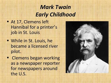 Mark Twain Introduction For Kids