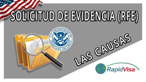 Por Qu Causas Te Env An Una Solicitud De Evidencia Rfe Youtube