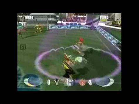 Sega Soccer Slam GameCube Gameplay El Fuego Goal YouTube