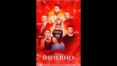 TEAM INFIERNO CANCION LA CASA DE LOS FAMOSOS DJ COBRA YouTube