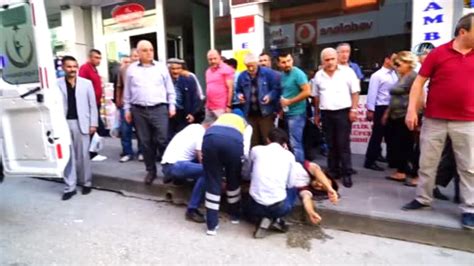 Kastamonu da Cadde Ortasında Silahlı Kavga 1 Yaralı Son Dakika