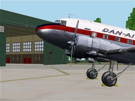 Fs2002 Douglas Dc 3 Dan Air G Ampp 4 Flight Simulator Addon Mod