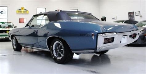 1968 Pontiac Gto Convertible 37042 Miles Blue 400 4brl Automatic