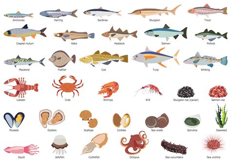 Fish Chart For A Healthy Diet