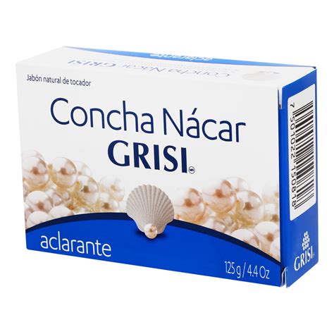 Jabón en Barra Grisi Concha Nácar Aclarante 125 g DelSol