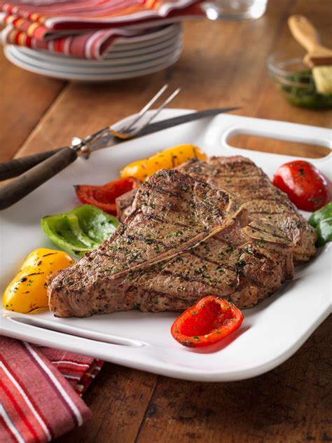 Porterhouse Steaks On The Grill