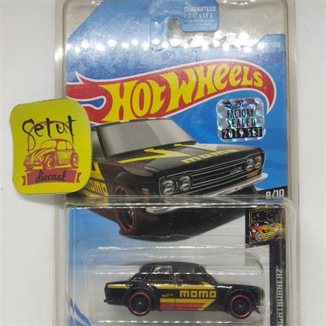 Jual HOT WHEELD DATSUN MOMO HITAM BLACK EXCLUSIVE RECOLOR KMART FS Kota Tangerang