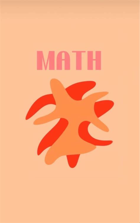 Binder Covers For Math