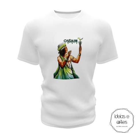 CAMISA UMBANDA CANDOMBLE OSSAIN Elo7 Produtos Especiais