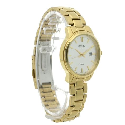 Seiko Ladies Quartz Gold Pvd 29mm 798 Amj Watches