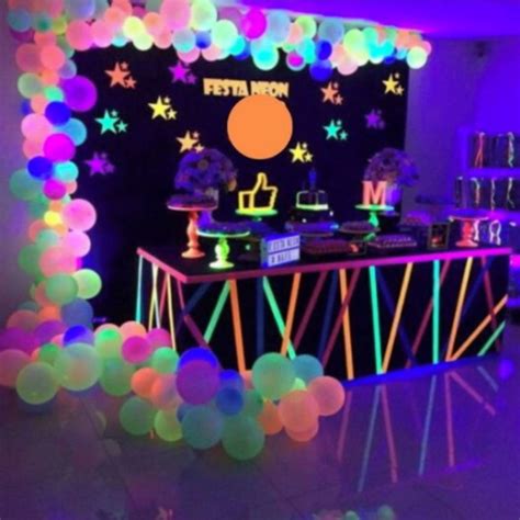 Pct Balao Bexiga Pic Pic Neon Sortido N Festa Neon Elo