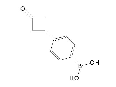 3 4 Boronophenyl Cyclobutanone 254893 03 3 Structure Synthesis