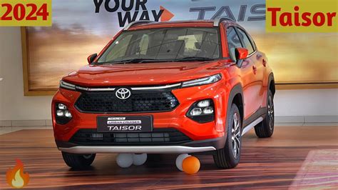 2024 New Toyota Taisor V Top Model Detailed Review YouTube