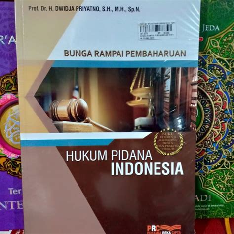 Jual Buku Pidana Bunga Rampai Pembaharuan Hukum Pidana Indonesia Prof