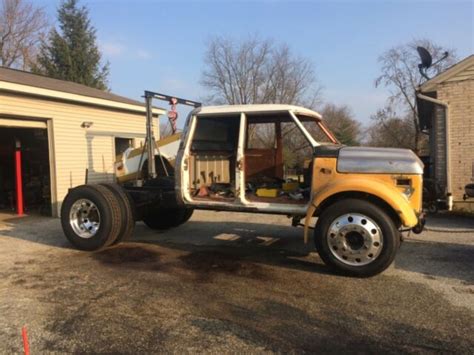 1968 Chevy C50 Crew Cab Big Truck Project On Newer Kodak Chassis For Sale Photos Technical