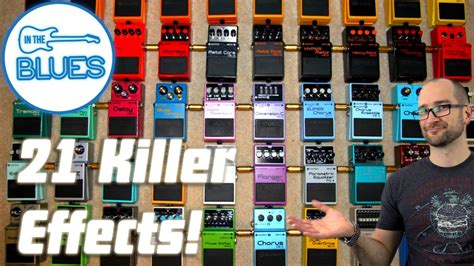 21 Great Effects Pedals for Electric Guitar