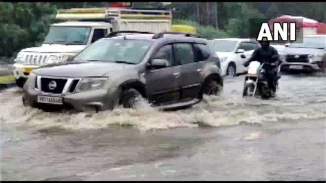 Ani On Twitter Watch Haryana Incessant Rainfall In Delhi Ncr