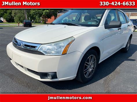 Used 2011 Ford Focus Se Sedan For Sale In Lisbon Oh 44432 Jmullen Motors